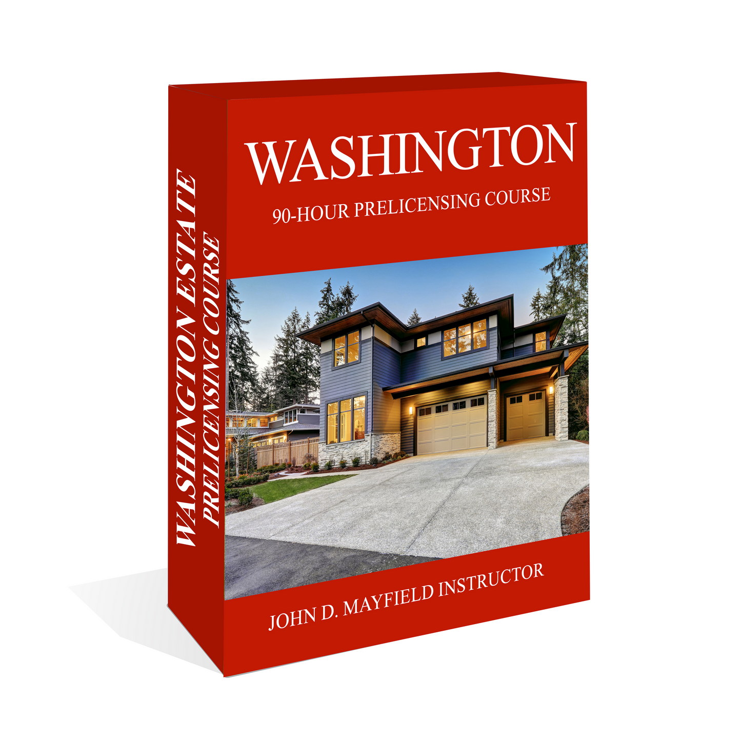 Course graphic - Washington 90-Hour Real Estate Salesperson Course cover Global Real Estate School