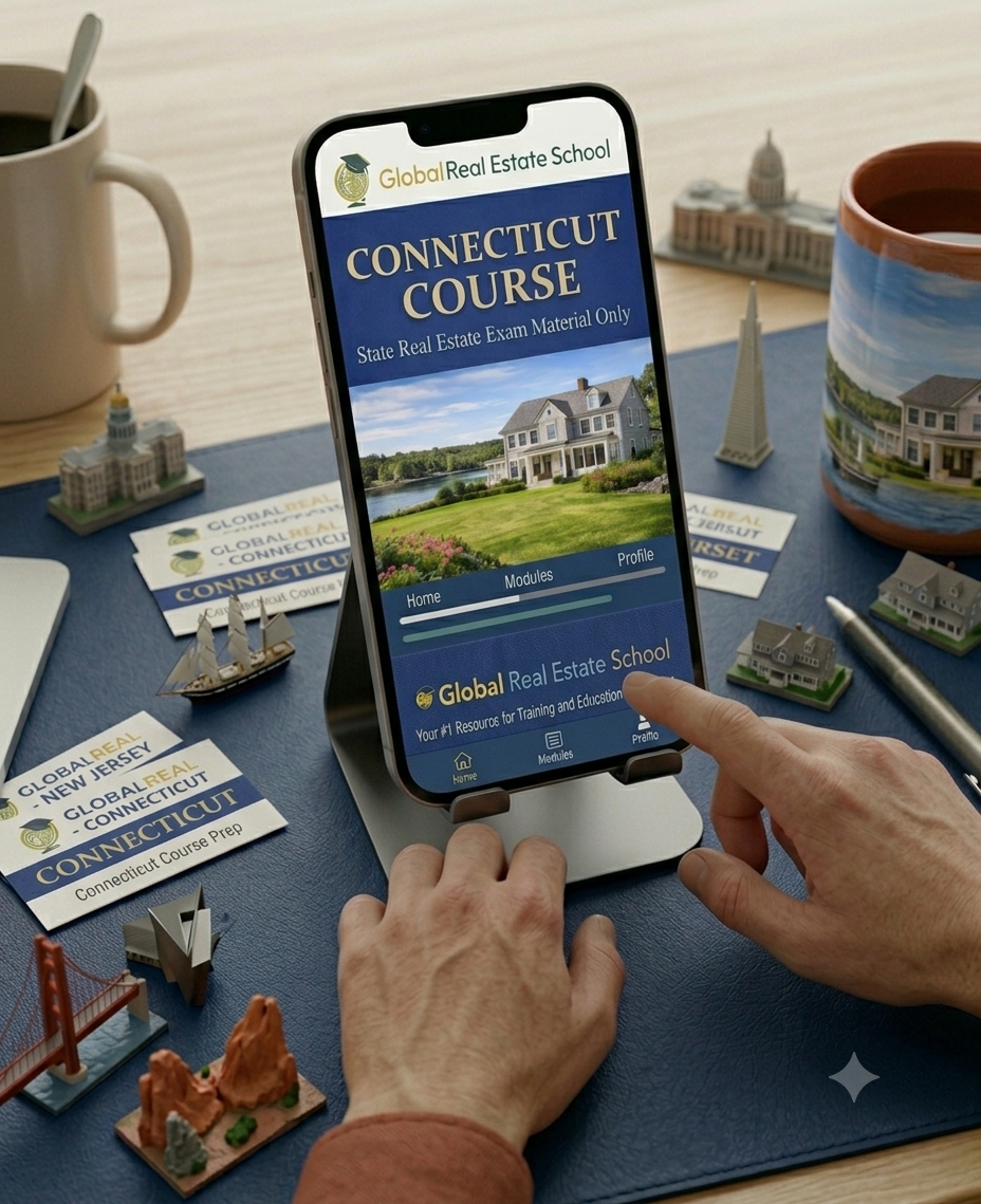 Pass the Connecticut Real Estate State Exam | 2026 Study Kit & Podcast