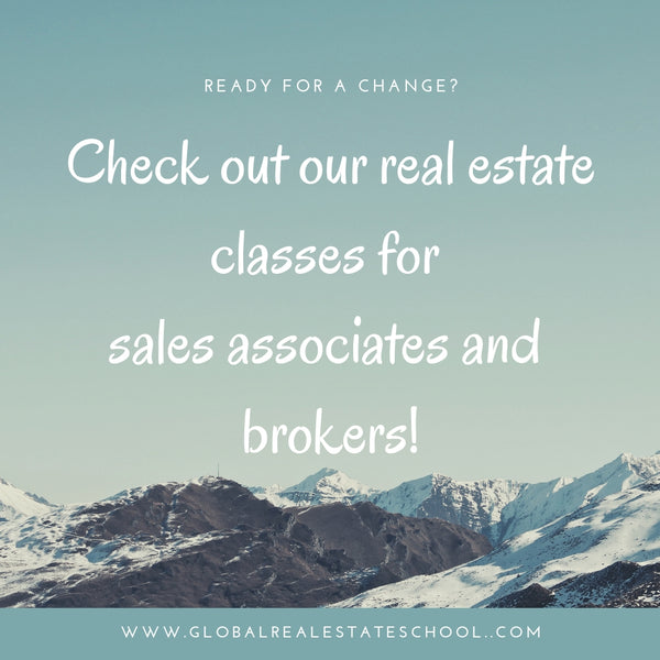 Check out our real estate classes for sales associates and brokers!