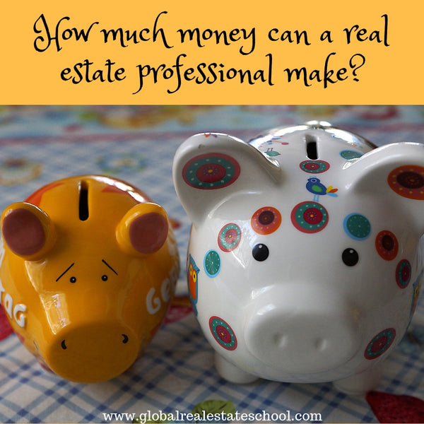 How Much Money Can A Real Estate Professional Earn?
