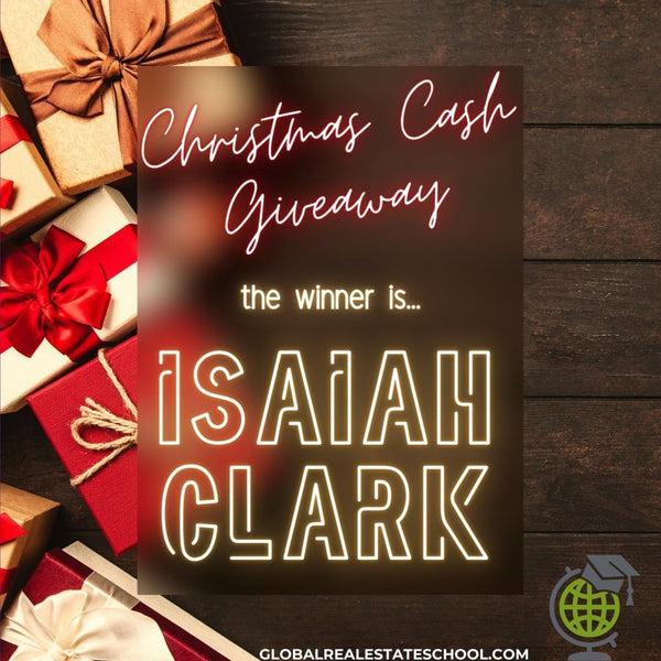 🎁  Christmas Cash Giveaway -- Winner Announced!