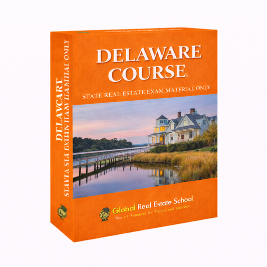 Pass the Delaware Real Estate State Exam | 2026 Study Kit & Podcast