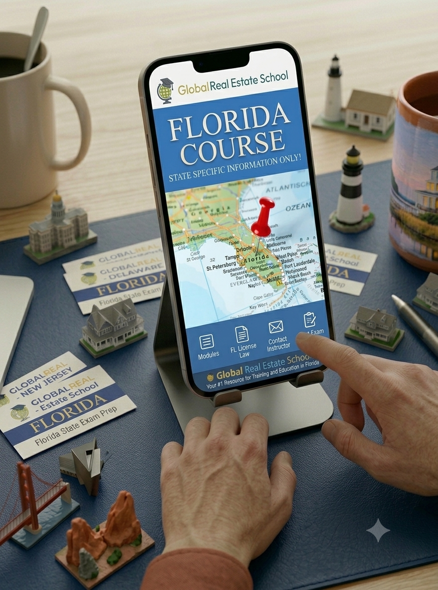 Pass the Florida Real Estate State Exam | 2026 Study Kit & Podcast