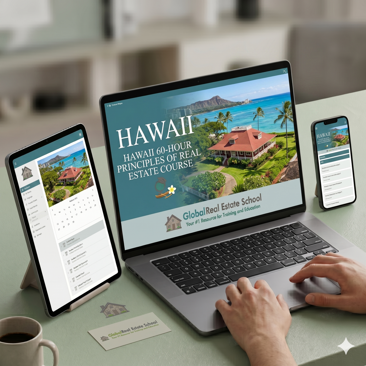 Hawaii Premium 60-Hour Online Real Estate License Course