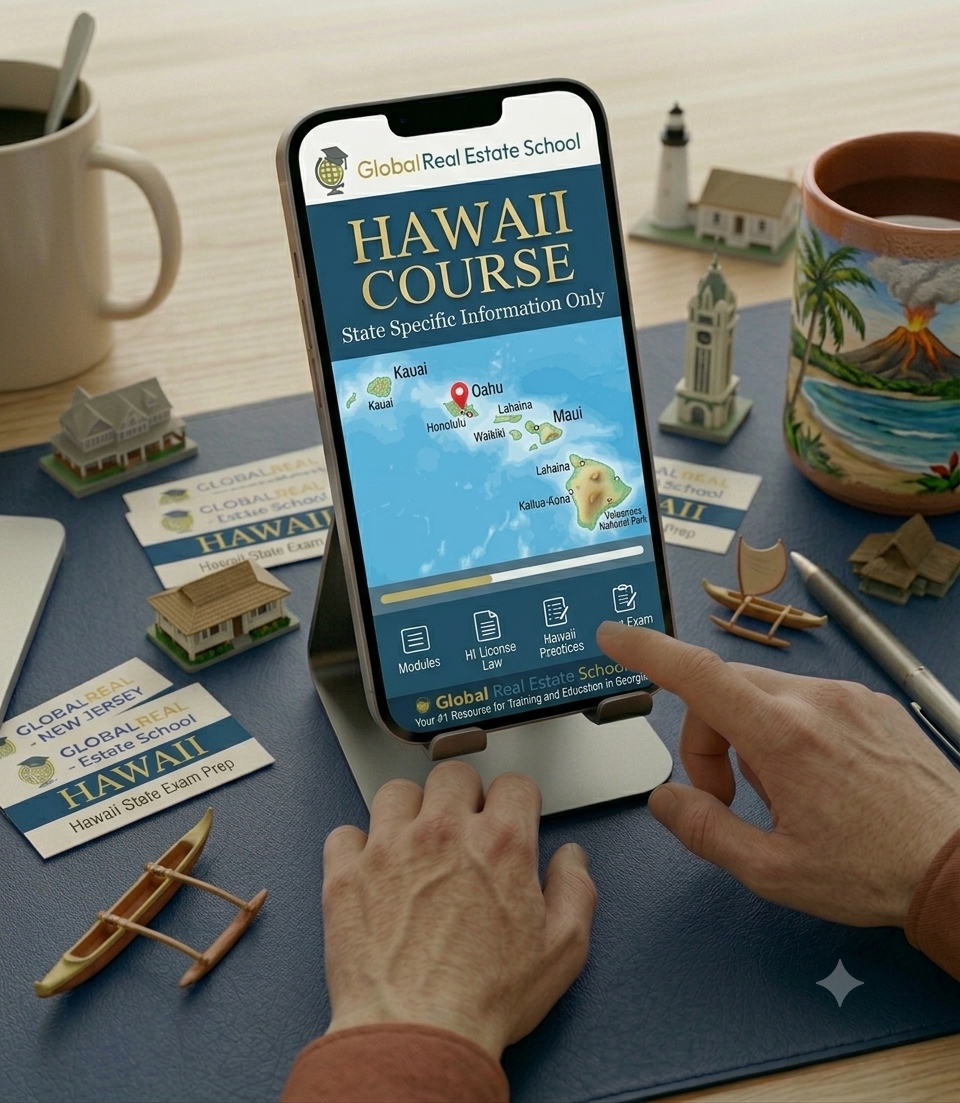 Pass the Hawaii Real Estate State Exam | 2026 Study Kit & Podcast