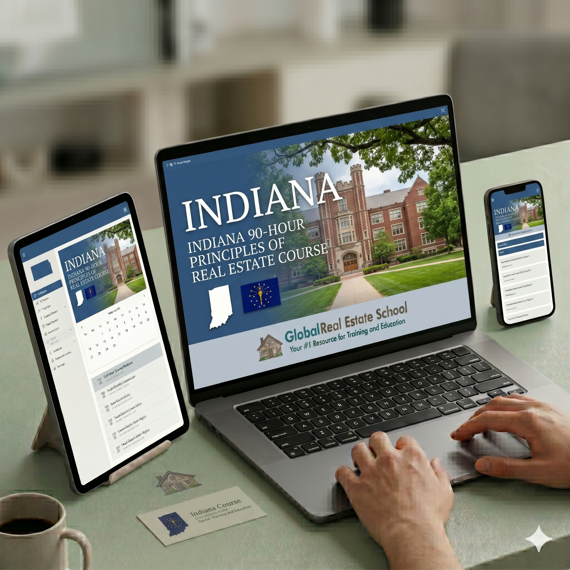 Indiana Broker Real Estate License Course: The Complete 90-Hour Package