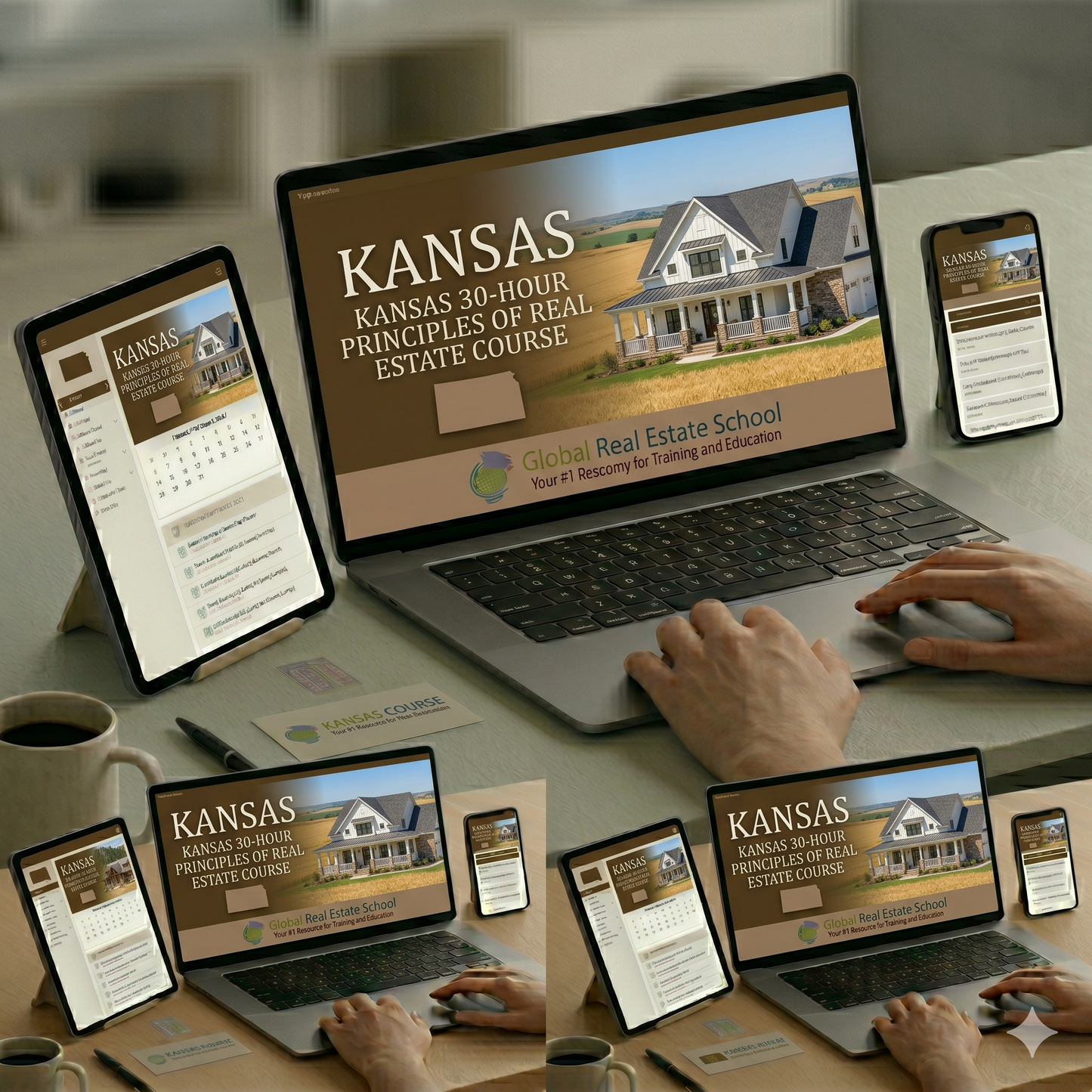 Kansas Pre-License Real Estate Course — Basic