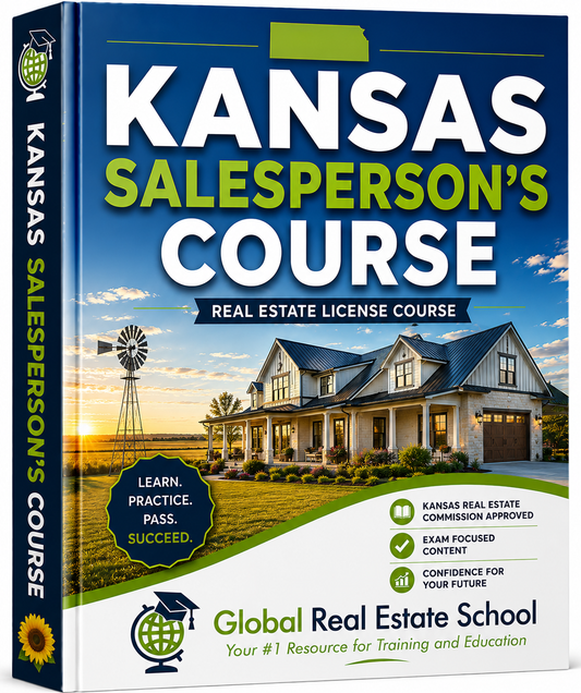 Kansas Real Estate 30-Hour Salesperson Course Bundle