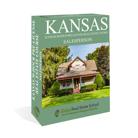 Kansas Real Estate 30-Hour Salesperson Course Bundle