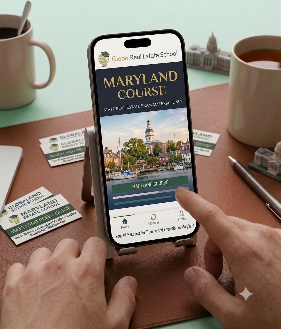 Pass the Maryland Real Estate State Exam | 2026 Study Kit & Podcast