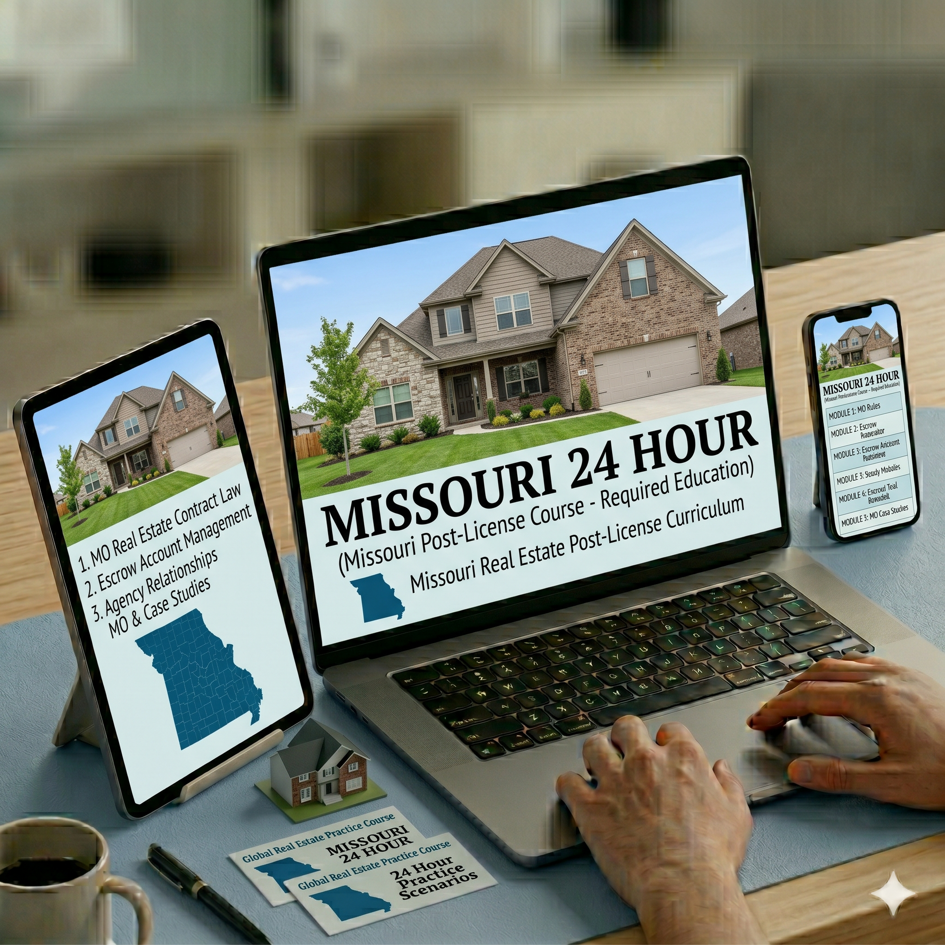 Missouri 24-Hour Mandatory Real Estate Practice Course (MREP)