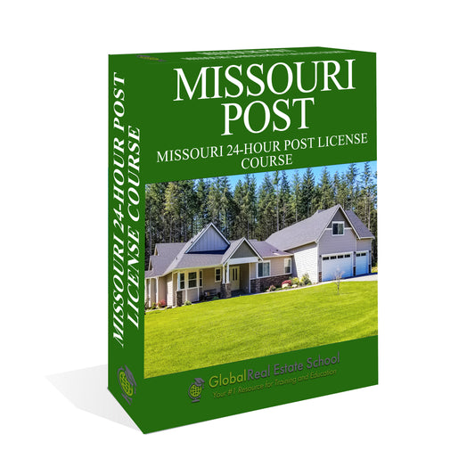 Missouri 24 Hour Mandatory Practice Course - Online - (24 Hour Post License Course Only)