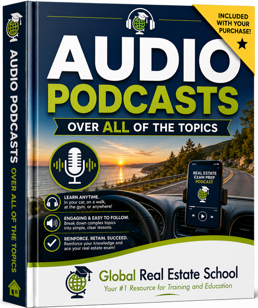 National Real Estate Exam Audio Review: The Complete Audio-Only Package