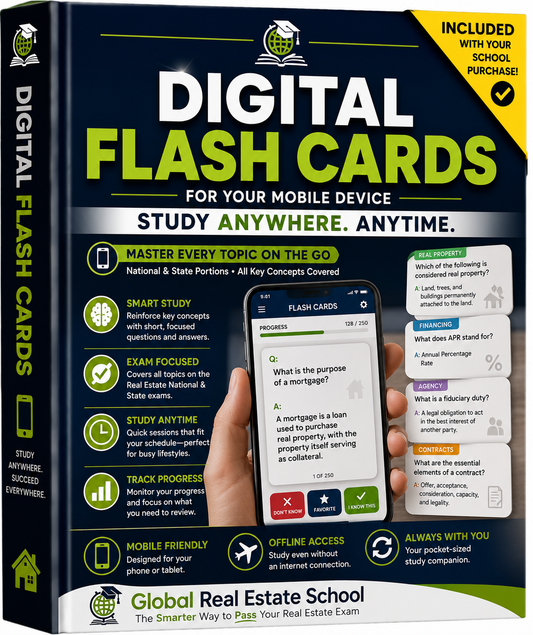 National Real Estate Exam Digital Flashcards