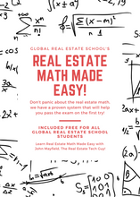 Hawaii Real Estate Broker Math Book