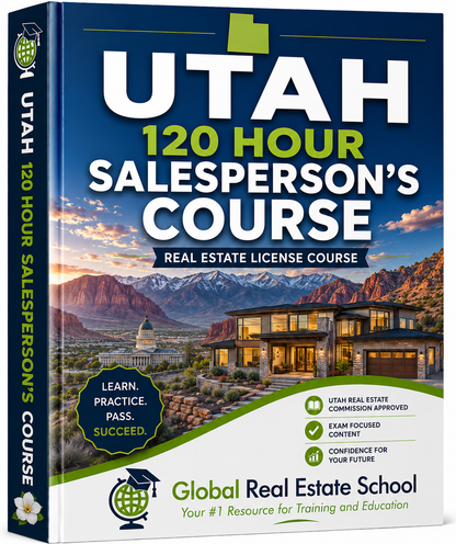 Utah Premium 120-Hour Online Real Estate License Course