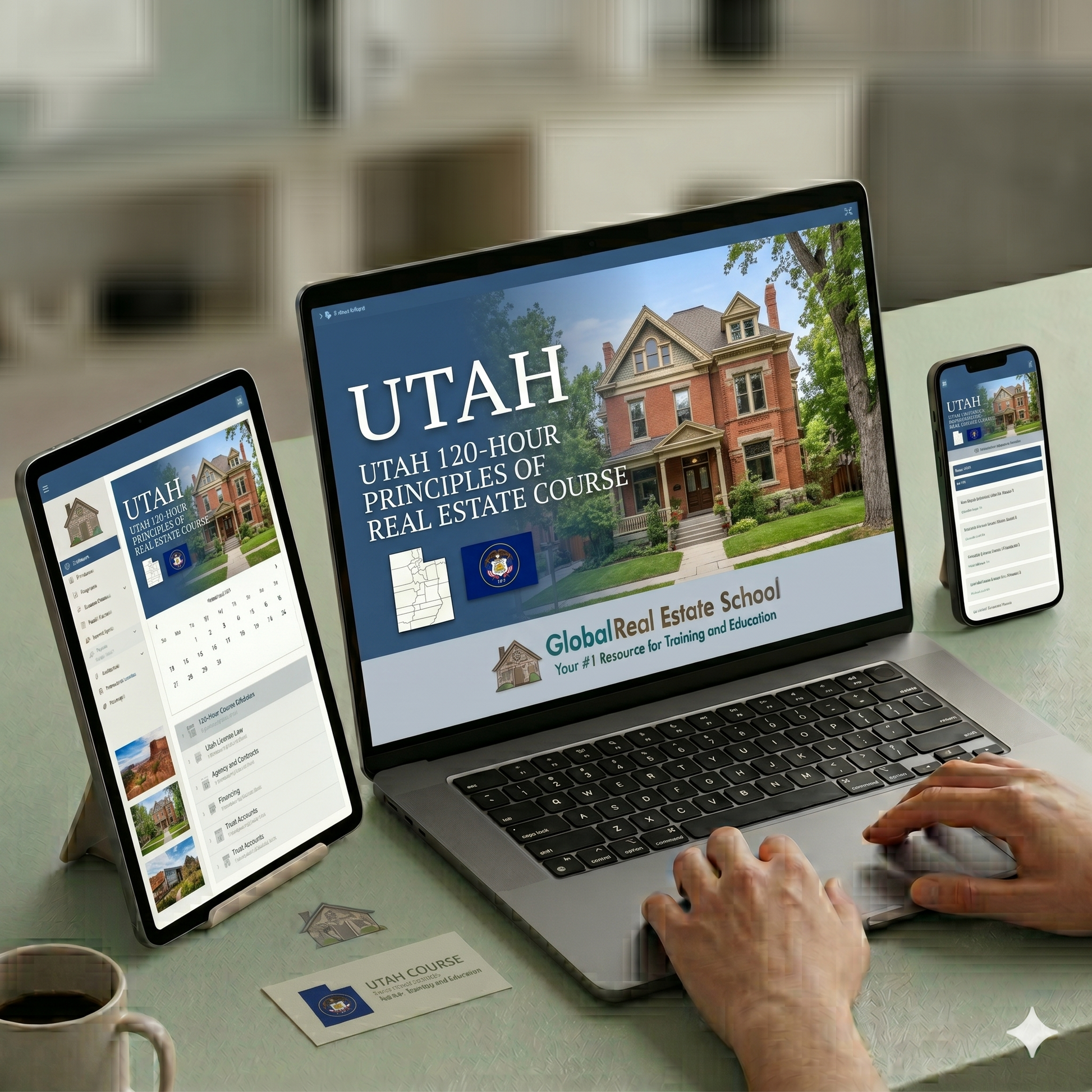 Utah Premium 120-Hour Online Real Estate License Course