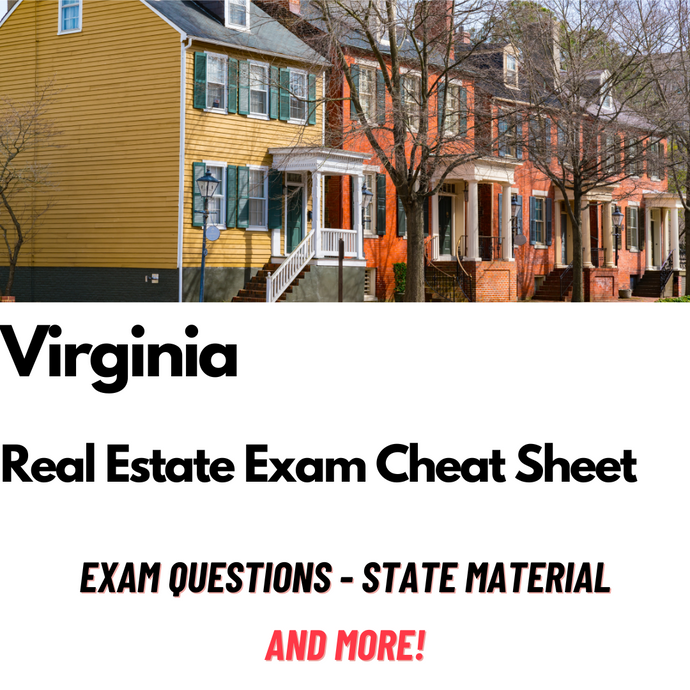 Virginia State Specific Information Only!