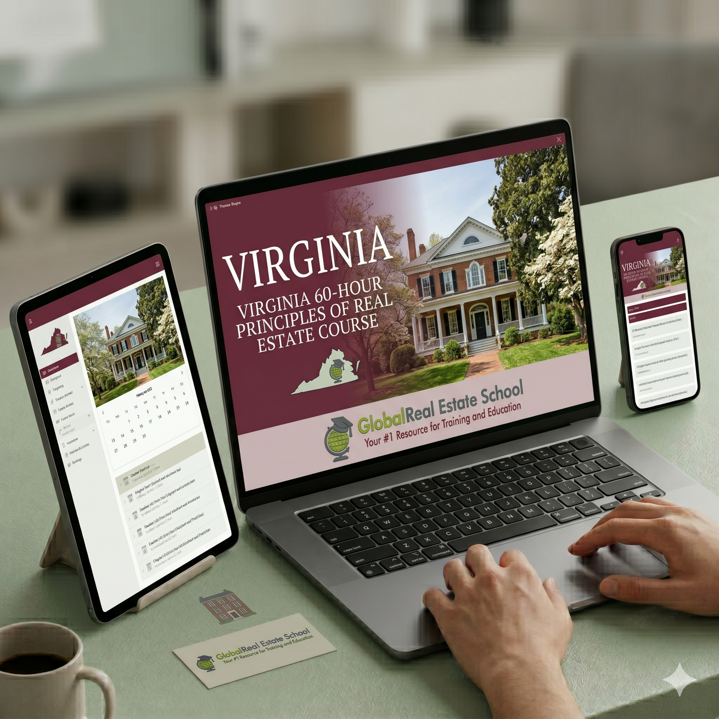 Virginia Premium 60-Hour Online Salesperson License Course