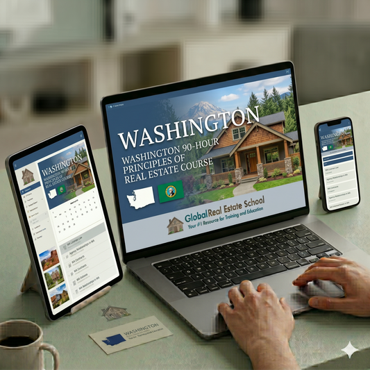 Washington 90-Hour Complete Broker Pre-Licensing Bundle