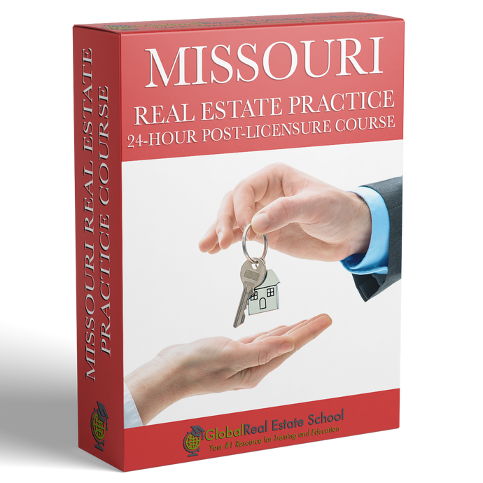 Missouri 24 Hour Mandatory Practice Course - Online - (24 Hour Course Only)