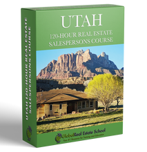 Utah 120 Hour Real Estate Salesperson Course